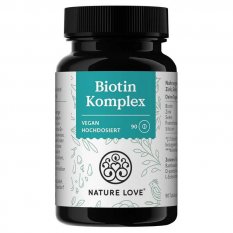 Nature Love Biotin Komplex, 90 kapslí