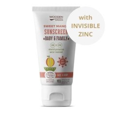 Losion za sunčanje tijela Mango Baby & Family SPF50 Wooden Spoon 150 ml
