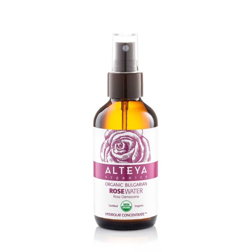 Ružina vodica Alteya Organics u čaši 120 ml