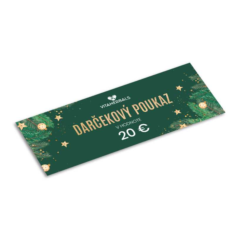 Vitaherbals elektronický darčekový poukaz