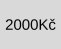 2000 Kč