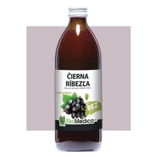 EkoMedica Crni ribiz 100% prirodni sok, 500 ml
