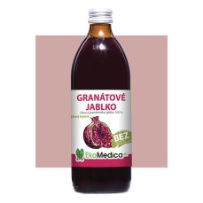 EkoMedica Granátové jablko 100% prírodná šťava, 500 ml