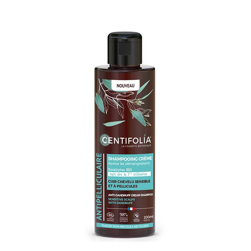 Krémový šampón proti lupinám Eukalyptus Centifolia 200 ml