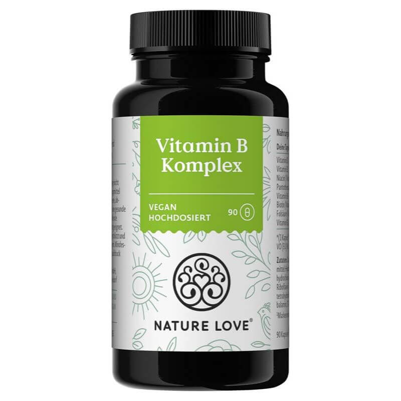 Nature Love Bioaktívny Vitamín B komplex 90 kapsúl