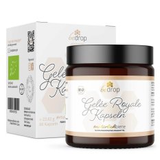 Bedrop Royal Jelly Bio včelí mateří kašička lyofilizovaná, 60 kapslí Bedrop Royal Jelly Bio včelí mateří kašička lyofilizovaná, 60 kapslí