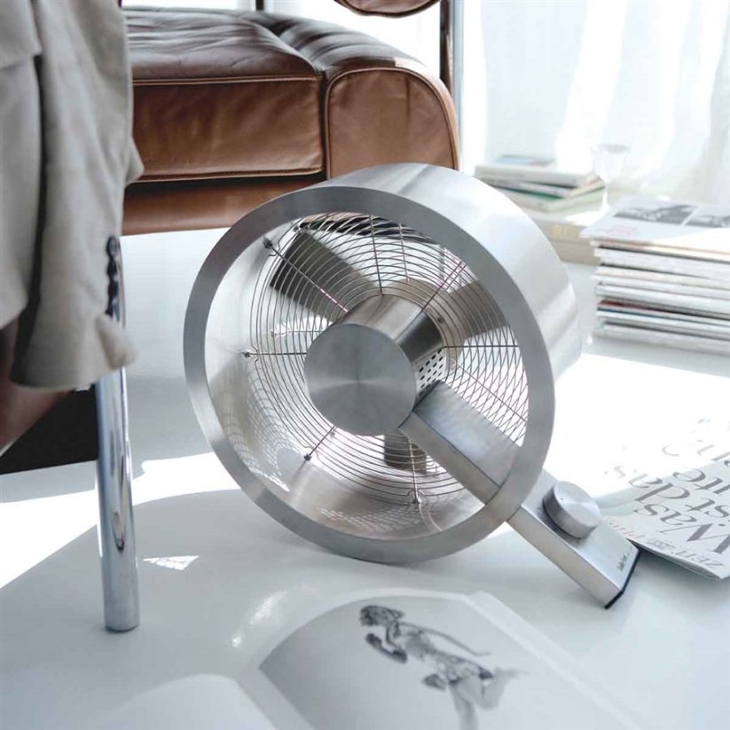 Tichý podlahový ventilátor Stadler Form Q Metal