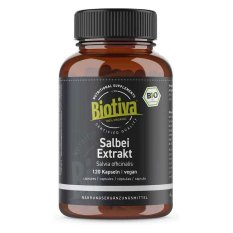 Biotiva Bio ljekovita kadulja 120 kapsula