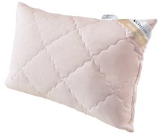 Inter-Widex luksuzni prošiveni jastuk od Merino vune 50x60 roza