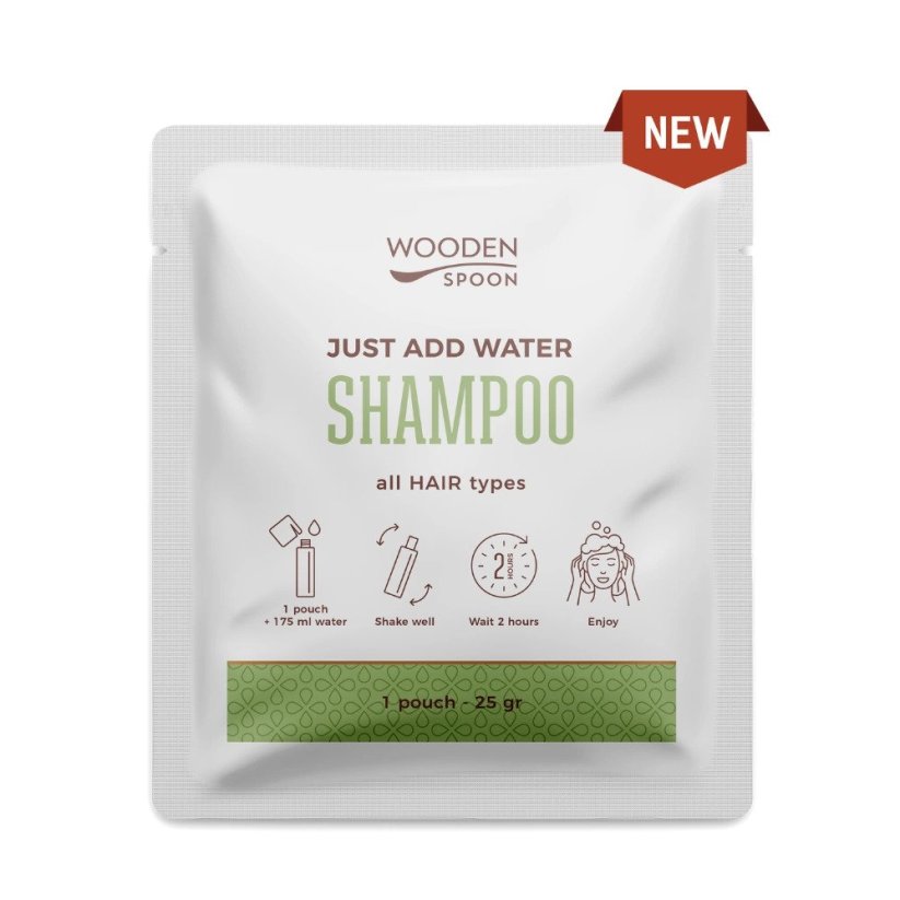 Eko šampon za kosu "Samo dodaj vodu!" Wooden Spoon 25g