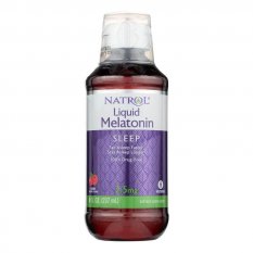 Natrol tekutý Melatonin 2,5 mg, lesní ovoce, 237 ml