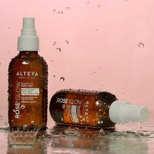 Hydratujúca pleťová hmla s kolagénom Alteya Organics 120ml
