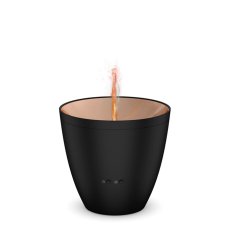 Ultrazvukový aroma difuzér Stadler Form Zoe Black s efektem plamene