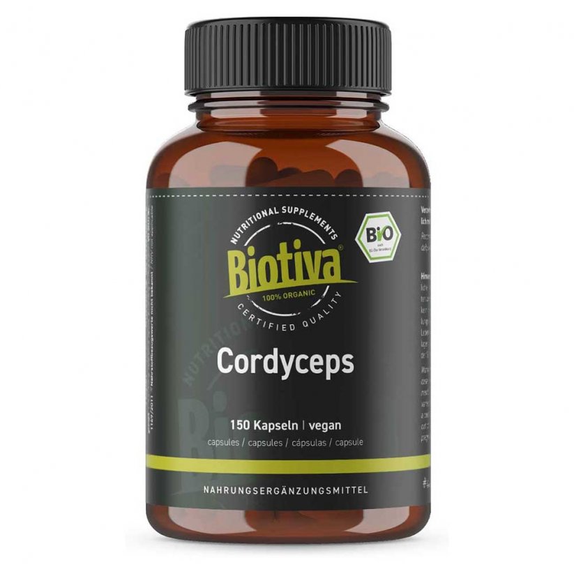 Biotiva Bio Cordyceps 150 kapslí