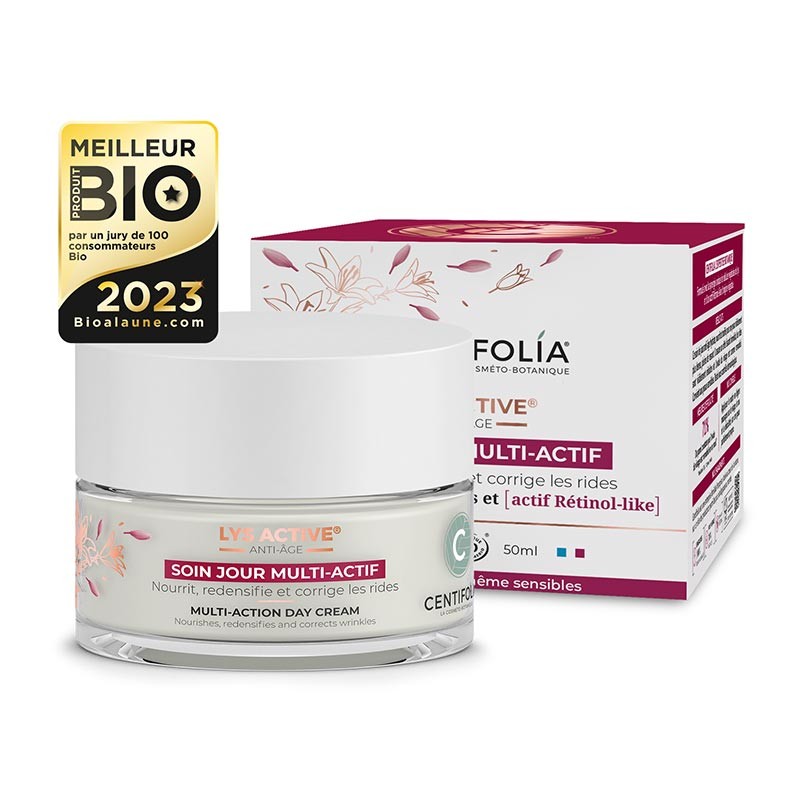 Víceúčelový denní krém proti stárnutí Lys Active® Centifolia 50 ml