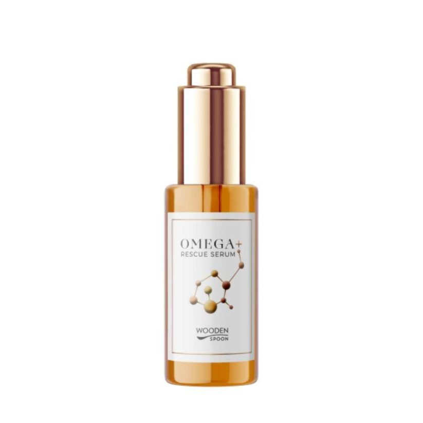 Luxusní noční elixír - Omega+Rescue oil WoodenSpoon 30 ml