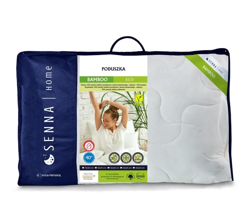 Inter-Widex BAMBOO kvalitetan jastuk od bambusa 70x80 cm