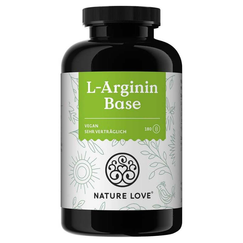 Nature Love L-Arginin Base 180 kapsula Vegan