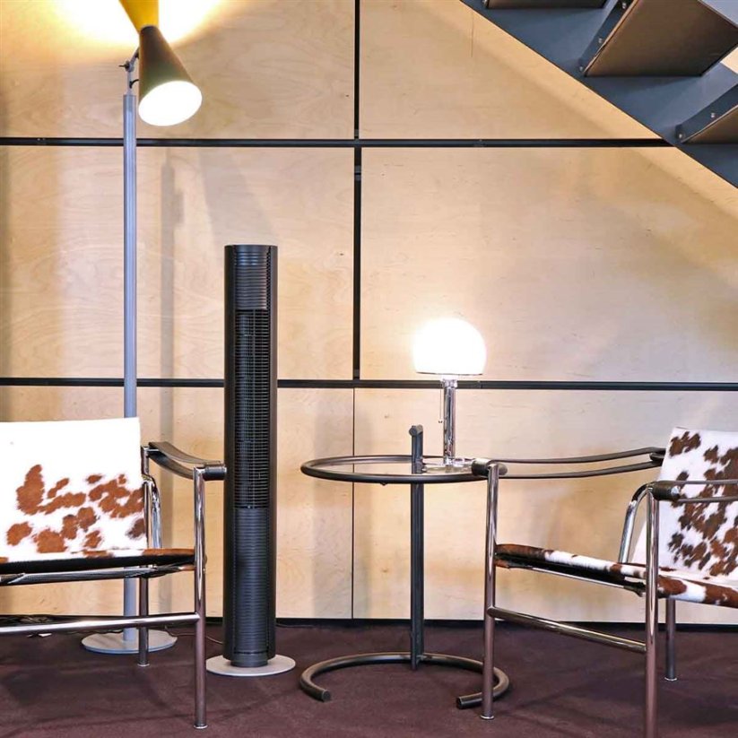 Podlahový sloupový ventilátor Stadler Form Peter Leatherette