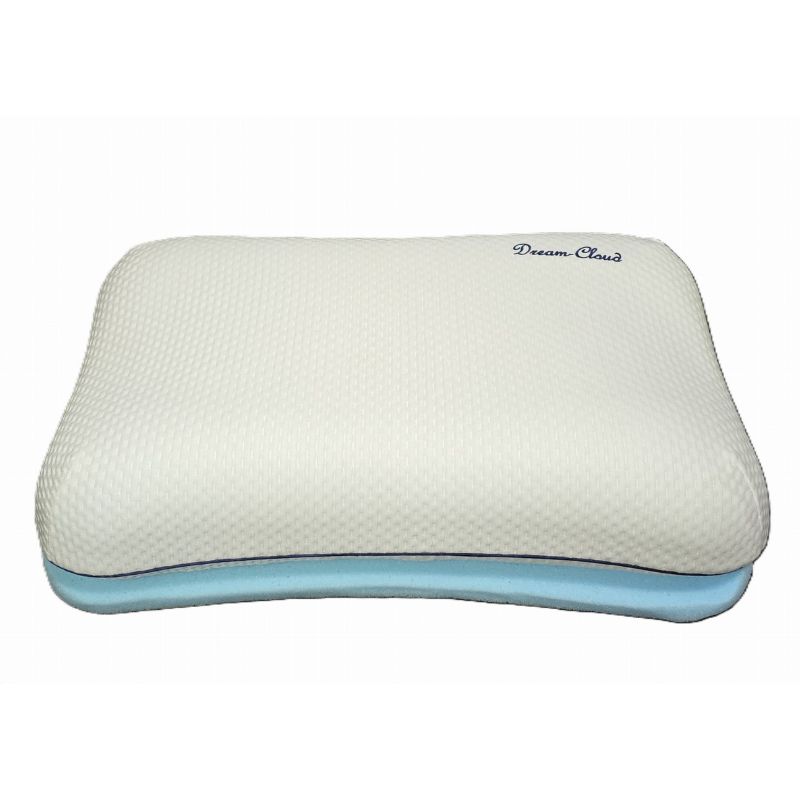 Dream-Cloud Premium Butterfly Optima anatomski jastuk od BIO memorijske pjene protiv apneje i hrkanja M/L dva sloja