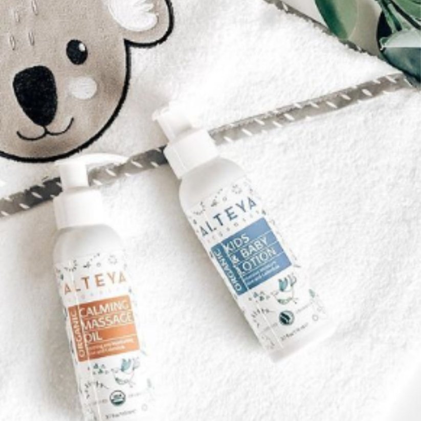Dětské tělové mléko Alteya Organics110 ml