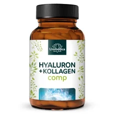 Balenie Unimedica Hyaluron Kollagen comp 180 kapsúl v tmavom skle Balenie Unimedica Hyaluron Kollagen comp 180 kapsúl v tmavom skle