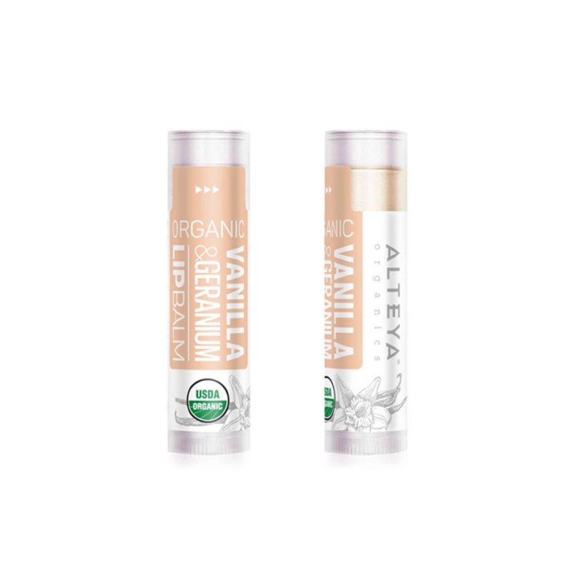 Balzam za usne s vanilijom i muškatnim oraščićem Alteya Organics 5 g