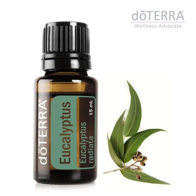 Esenciálny olej doTERRA, eukalyptus, 15 ml