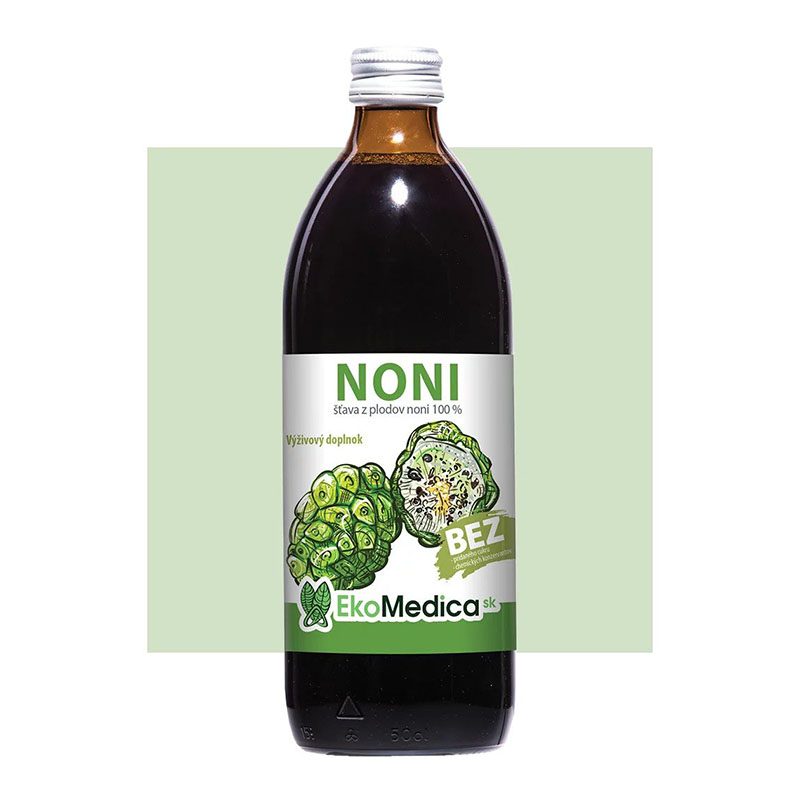 EkoMedica 100% Noni sok, 500 ml