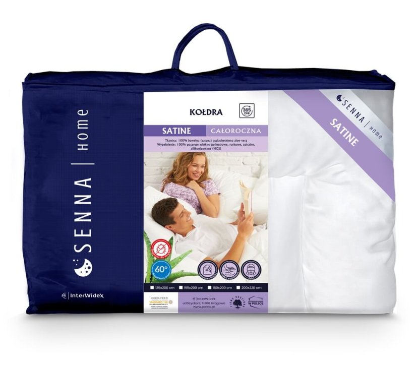 Inter-Widex SATINE luksuzni satenski cjelogodišnji poplun 200x220