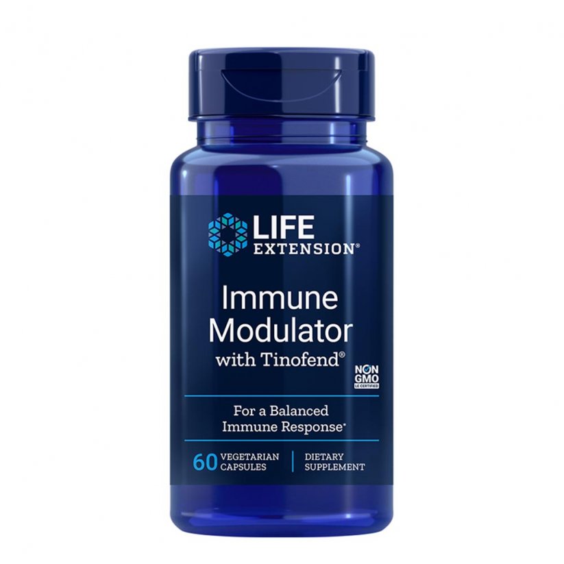 Life Extension Immune Modulator with Tinofend® posilnenie imunity, 60 kapsúl