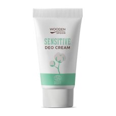 Organski kremasti dezodorans Sensitive s inovativnim aplikatorom Wooden Spoon 40 ml
