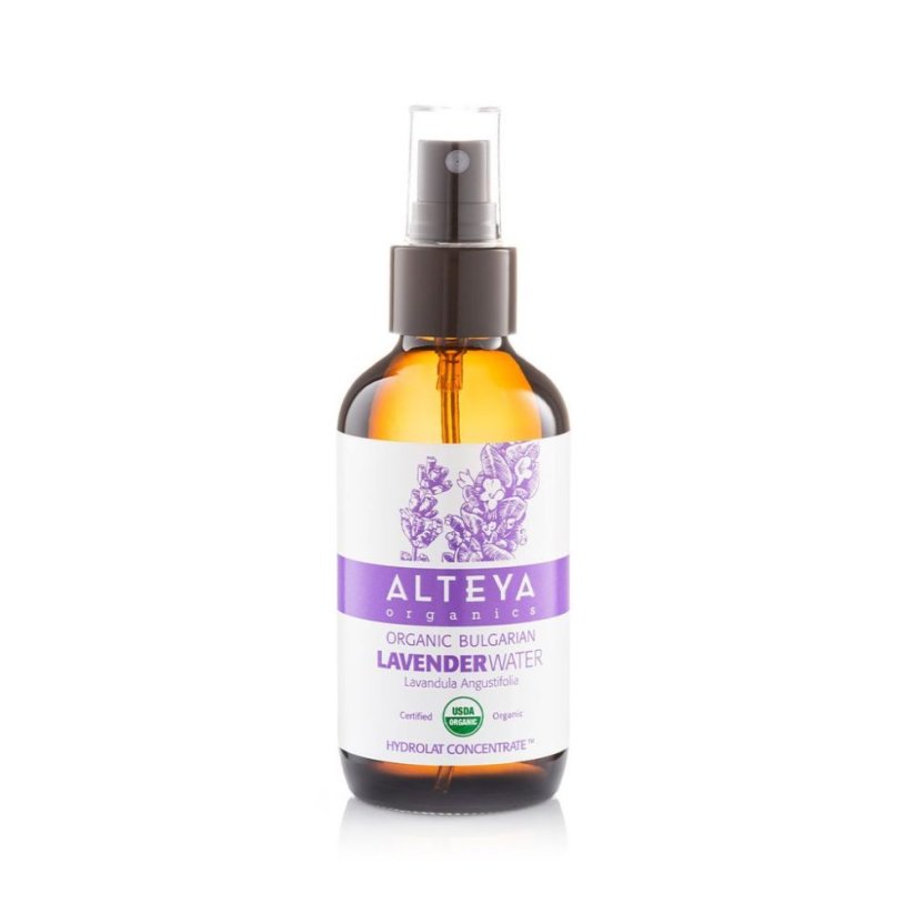 Levandulová voda bio sprej ve skle Alteya 120 ml