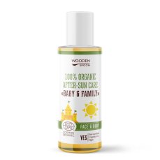 Baby & Family organsko dječje ulje poslije sunčanja Wooden Spoon 100 ml