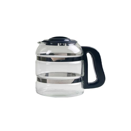 blue green Water Pro skleněný džbán černý + pouzdro filtru s porcelánovou vložkou