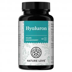 Nature Love Hyaluron 500 kyselina hyaluronová + Zinek 60 kapslí