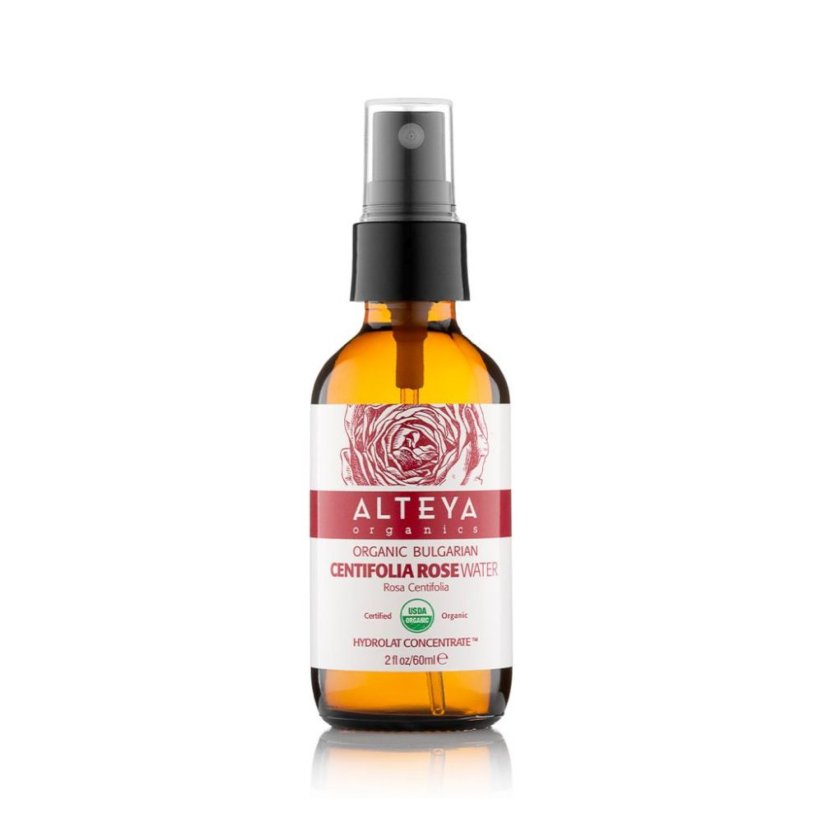 Ružová voda Bio z ruže stolistej v skle (Rosa Centifolia) 60 ml