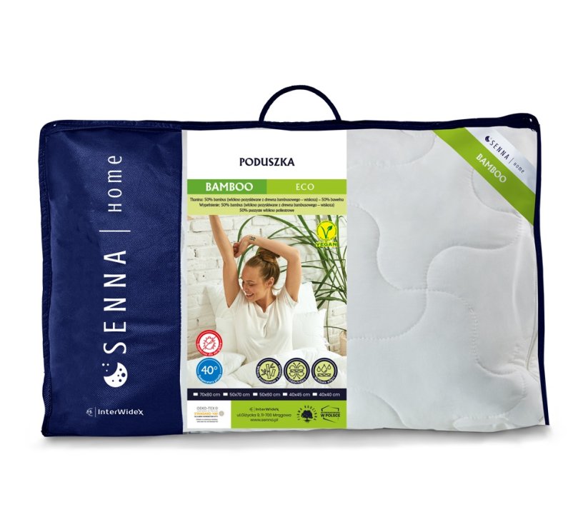 Inter-Widex BAMBOO kvalitetan jastuk od bambusa 50x60 cm
