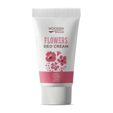 Flowers organski kremasti dezodorans s inovativnim aplikatorom Wooden Spoon 40 ml