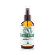 Ružičasta voda od bijele ruže Alteya Organics u čaši 120 ml