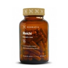 Herbavia Reishi extrakt 60 kapslí Herbavia Reishi extrakt 60 kapslí