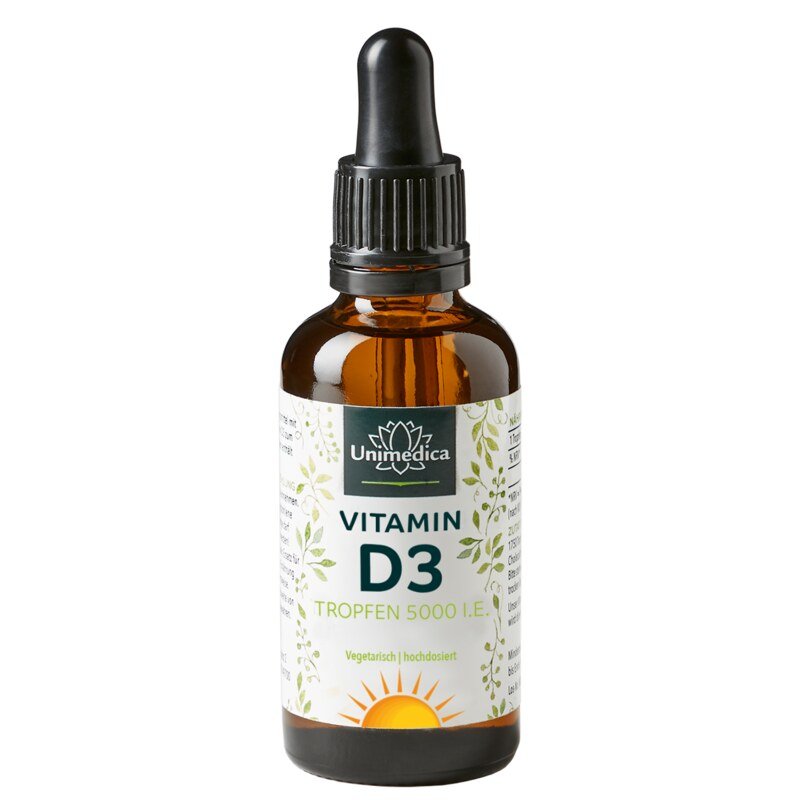 Unimedica Vitamin D3 5000 IU kapky 50ml