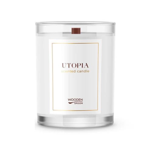 Sójová vonná svíčka Utopia Wooden Spoon 200g