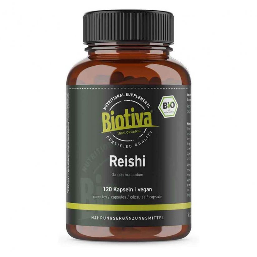 Biotiva Bio Reishi, 120 kapsúl