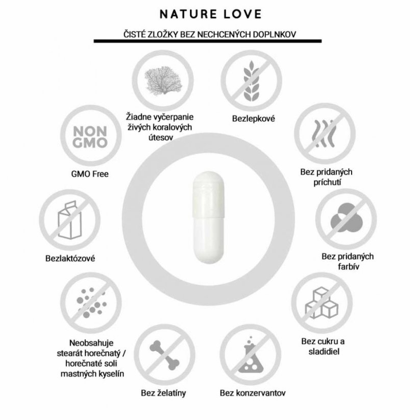 Nature Love Selen komplex 90 kapslí