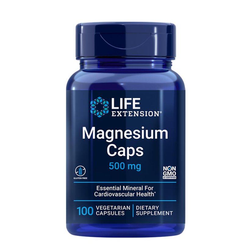 Life Extension Magnezij - 3 oblika magnezija 500 mg, 100 kapsula