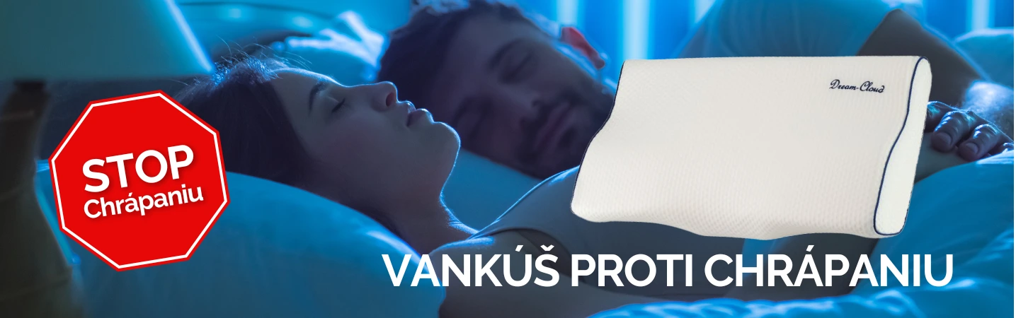 Vankúše proti chrápaniu