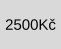 2500 Kč