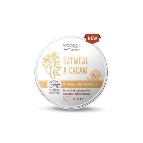Umirujuća krema od zobenih pahuljica za atopijski ekcem Wooden Spoon 15 ml