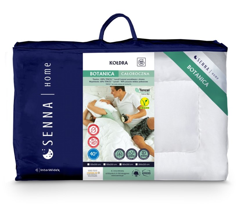 Inter-Widex Botanica TENCEL luxusní celoroční přikrývka 200x220 obal